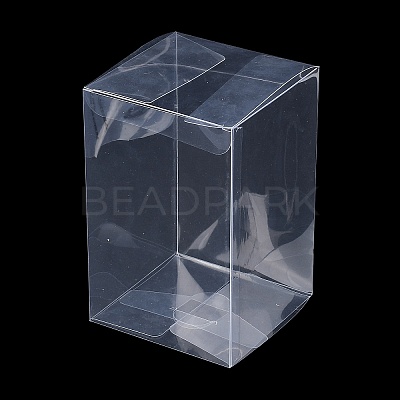 Rectangle Transparent Plastic PVC Box Gift Packaging CON-F013-01I-1