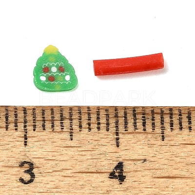 Christmas Theme Handmade Polymer Clay Sprinkles Mix CLAY-Q004-13A-1