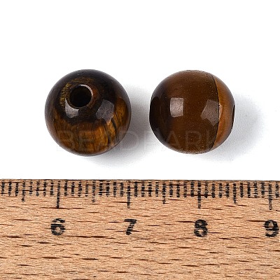 Natural Tiger Eye Beads G-Q602-08C-10-1