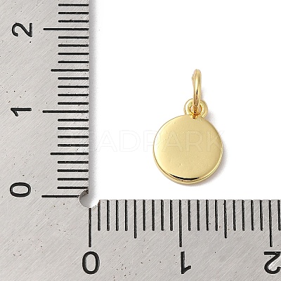 Real 18K Gold Plated Brass Enamel Charms KK-L216-001G-K05-1