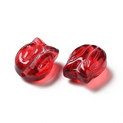 Transparent Glass Beads GLAA-O023-12-1