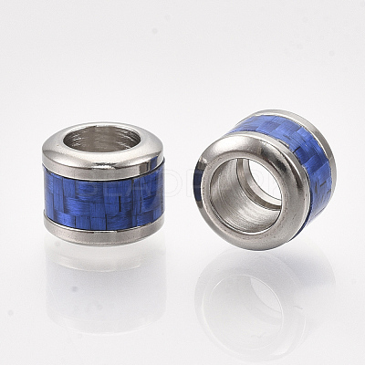 304 Stainless Steel Beads STAS-S079-100B-P-1