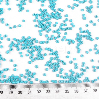 Baking Paint Glass Seed Beads SEED-S002-K10-1