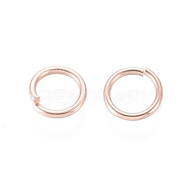 304 Stainless Steel Open Jump Rings STAS-O098-01RG-15-1
