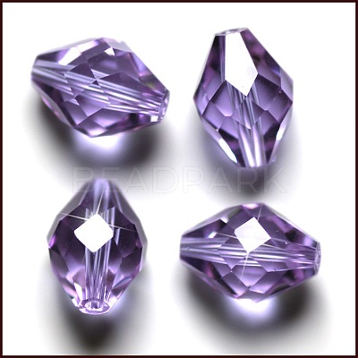 Imitation Austrian Crystal Beads SWAR-F054-11x8mm-04-1