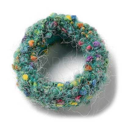 Colorful Dotted Nylon Elastic Hair Ties OHAR-D010-06-1