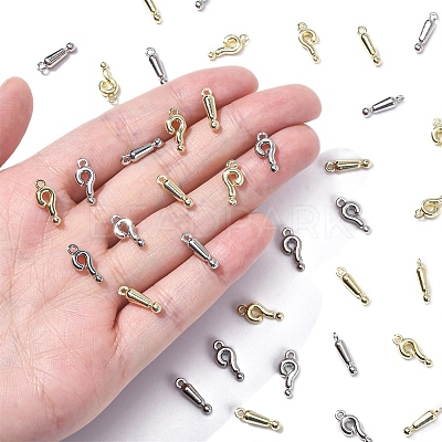 40Pcs 4 Styles Alloy Pendants FIND-FS0004-17-1