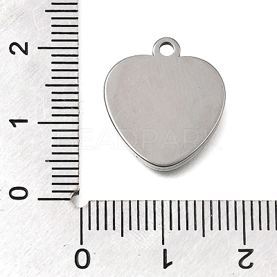 304 Stainless Steel Pendant Cabochon Settings STAS-F365-01B-P-1