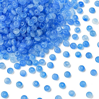 100G Baking Paint Imitation Jade Glass Beads DGLA-YW0001-54G-1