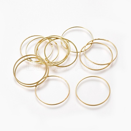 Brass Linking Rings EC18728MM-G-1