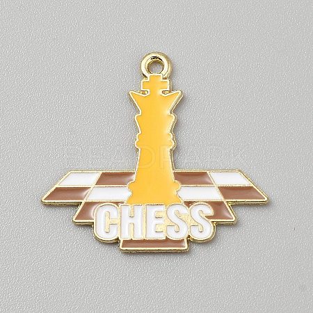 Alloy Enamel Pendants ENAM-WH20012-02G-15-1