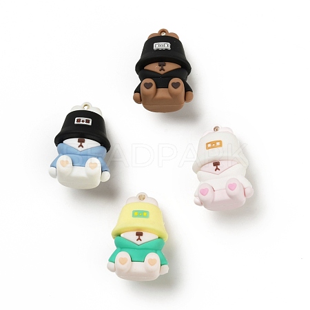 PVC Plastic Pendants KY-D016-08-1