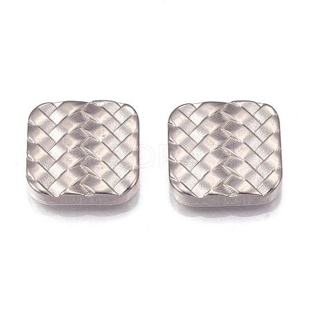 Tarnish Resistant 304 Stainless Steel Cabochons STAS-H109-01P-1