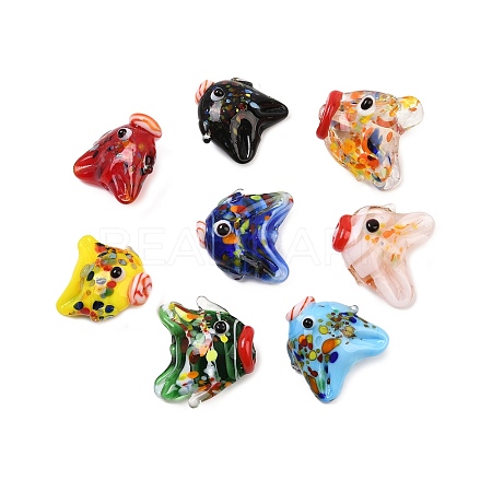 Handmade Lampwork Beads LAMP-T023-16M-1