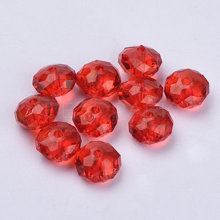 Transparent Acrylic Beads LS-TACR-Q258-14mm-V12-1