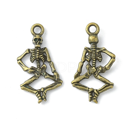 Punk Alloy Pendants LS-EA8768Y-AB-1
