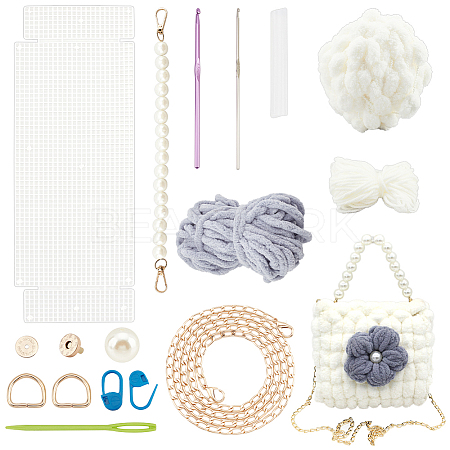 DIY Purse Weaving Kits DIY-WH0304-727A-1