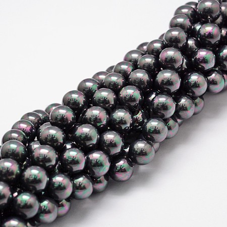 Shell Pearl Bead Strands X-BSHE-L025-05-12mm-1