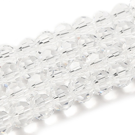 Transparent Glass Beads EGLA-A035-T6mm-D19-1