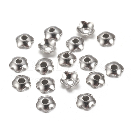 Brass Bead Caps KK-TB857-P-1