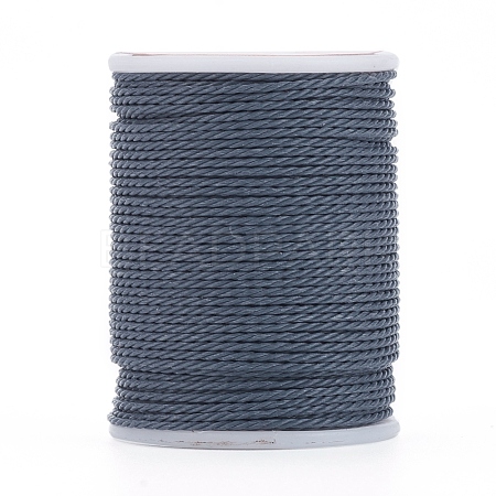 Round Waxed Polyester Cord X-YC-G006-01-1.0mm-17-1