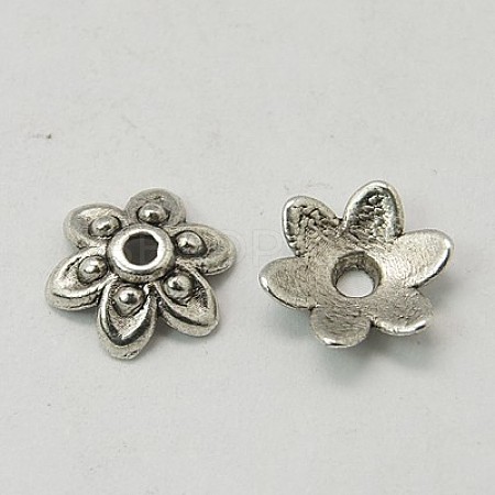 Tibetan Style Bead Caps LS-K08V9021-1