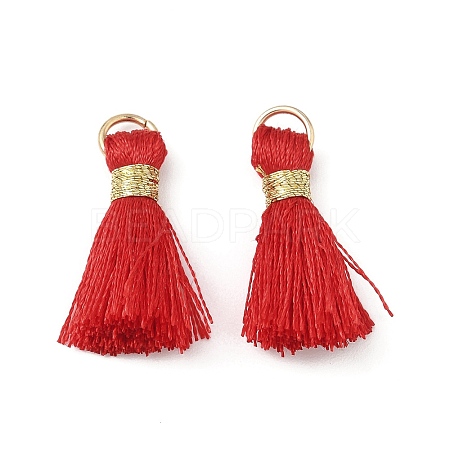 Polyester Pendants FIND-D301-01G-07-1