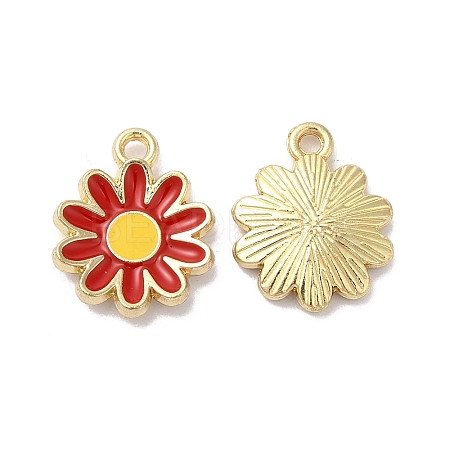 Alloy Enamel Charms ENAM-D046-16G-01-1