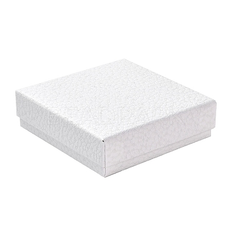 Square Cardboard Necklace Box X1-CBOX-Q038-02B-1