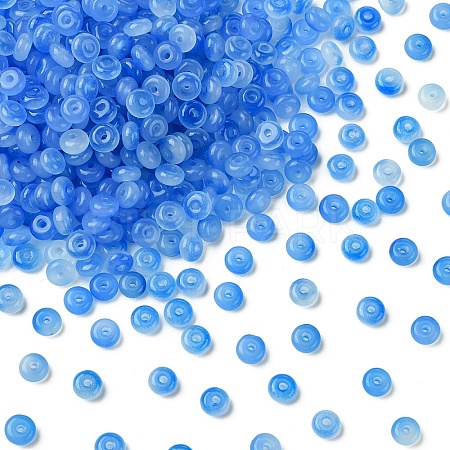 100G Baking Paint Imitation Jade Glass Beads DGLA-YW0001-54G-1