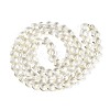 Baking Paint Transparent Glass Beads Strands DGLA-N021-01A-03-2