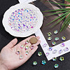 100Pcs Glass Pendants GLAA-SP0001-63-3