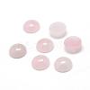 Natural Rose Quartz Gemstone Cabochons G-T020-18mm-09-1