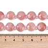 Natural Strawberry Quartz Beads Strands G-F812-C02-01-6