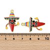 Cinco De Mayo Theme Alloy Enamel Pendants ENAM-V001-05M-G-3