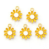 Alloy Enamel Charms ENAM-S121-049D-2
