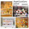 3-Tier Transparent Acrylic Minifigures Display Case ODIS-WH0043-68B-6