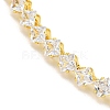 Rack Plating Brass Pave Clear Cubic Zirconia Choker Necklaces NJEW-A031-01G-2