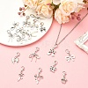 17Pcs 17 Styles Alloy Pendant Decorations HJEW-YW00533-4