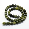 Natural Chinese Southern Jade Beads Strands X-G-I199-07-8mm-2