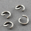 Tarnish Resistant 304 Stainless Steel Open Jump Rings A-STAS-R049-6x0.7mm-1
