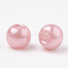 ABS Plastic Beads X-OACR-Q004-8mm-08-2