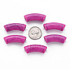 Opaque Crackle Acrylic Beads MACR-S372-001N-002-3