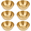 6Pcs Stainless Steel Dipping Bowls AJEW-CP0009-70G-1