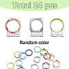 3 Styles Resin & Acrylic Finger Rings for Women RJEW-SC0001-23-2