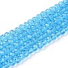 Glass Beads Strands EGLA-A044-T4mm-D08-1