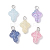 Glass Pendants PALLOY-JF03681-01-1