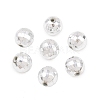 Faceted Round Plated Acrylic Beads PACR-L001-12mm-S-2