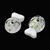 Handmade Foil Lampwork Fish Beads FOIL-Z001-01J-2