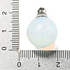 Opalite Perfume Bottle Pendants G-K338-22P-09-3